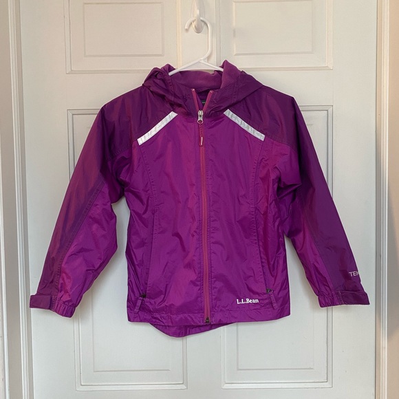 L.L. Bean Other - LL Bean Girls Fleece Lined Windbreaker Size M 5-6 Purple